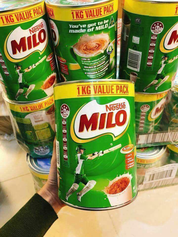 Sữa Milo nội địa Úc hộp 1kg