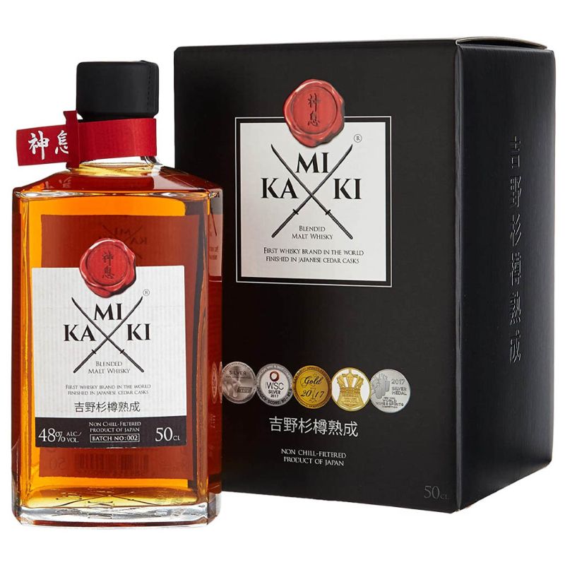 Rượu Whisky Kamiki Original Blended Malt - Nhật nội địa
