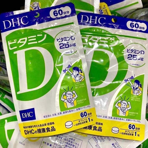 Viên uống Vitamin D DHC Nhật 60 viên